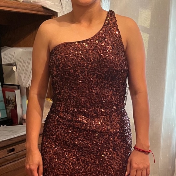 Windsor | Dresses | Windsor Lyla Formal Off Shoulder Sequin Dress | Poshmark